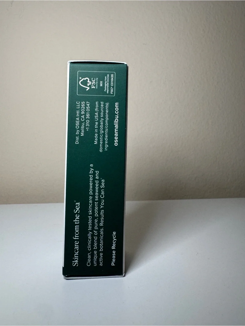 Osea Hyaluronic Acid Lip Oil Booster Sweet Mango Mandarin Clear 12 mL NEW